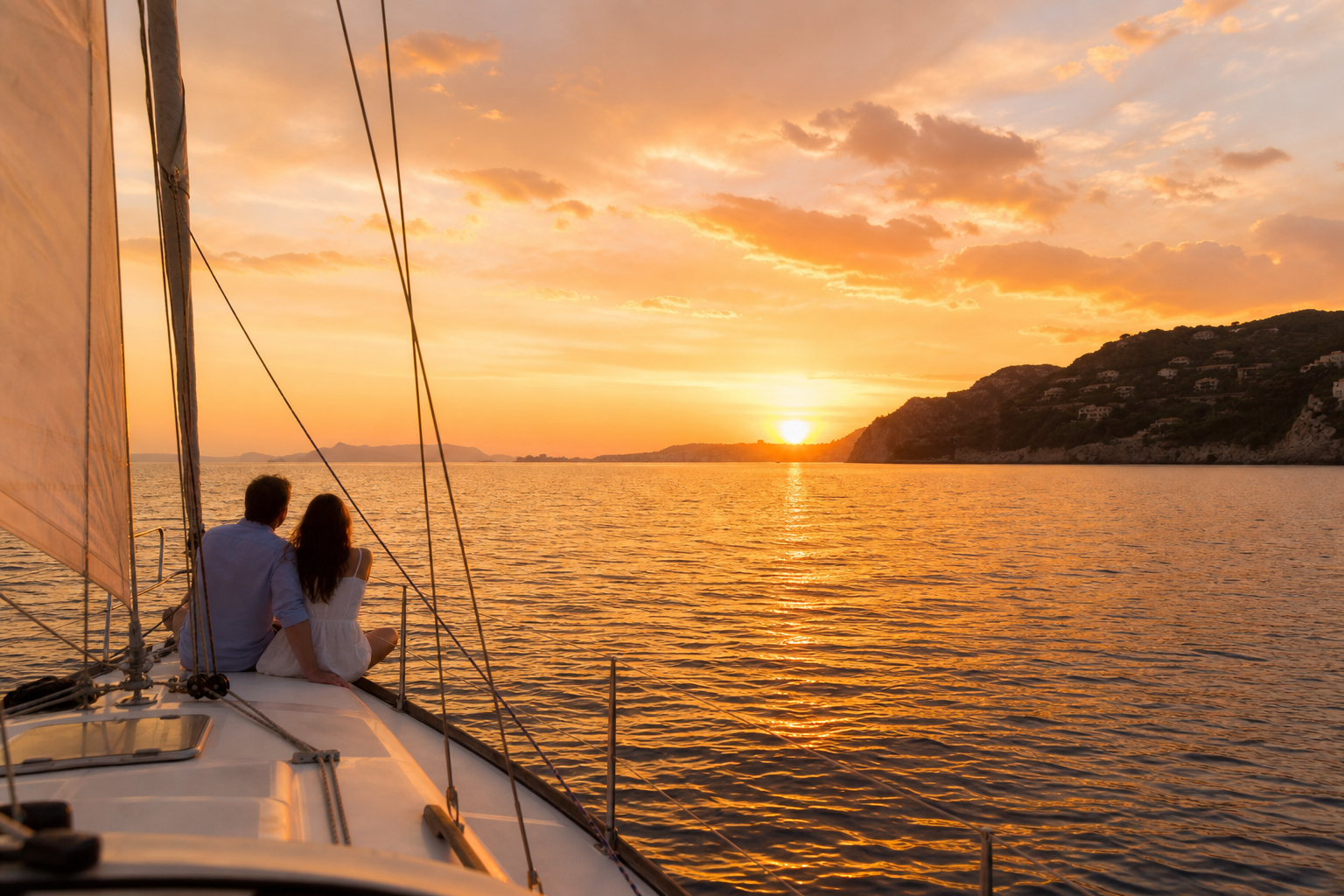 Sunset sail from Herzliya Marina